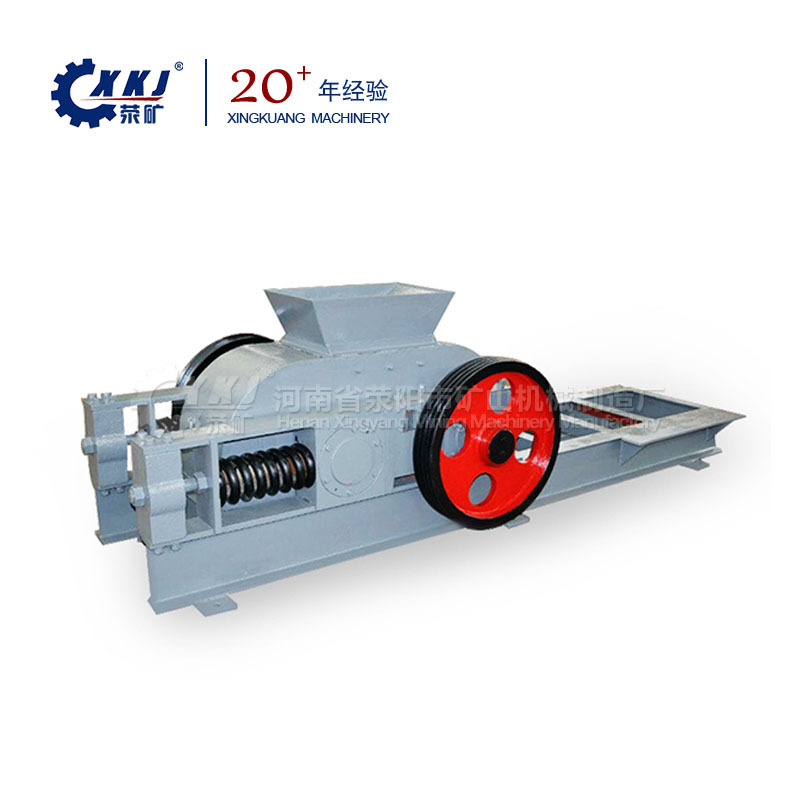 供应全自动双辊石头破碎机 对辊式石料破碎机 对辊破碎机价格实惠