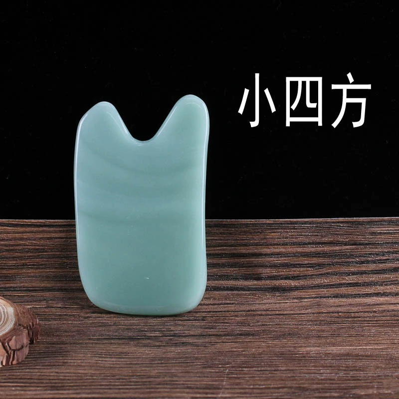 [面部脸部全身通用经络水晶拨经棒点穴笔鱼形刮脸拨筋棒玉石按摩板]