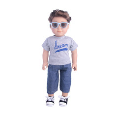 18-inch Girl American Girl Doll Clothes American Girl Doll T-shirt Set 2019 New Arrival Wholesale