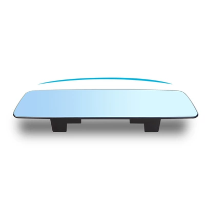Blue Mirror Car Interior Frameless Large field of view rear view auxiliary mirror