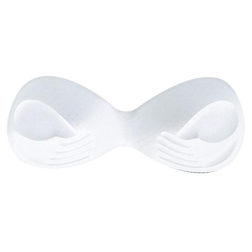 Thickened padded bra, tube top, one-piece sponge insert, palm-shaped push-up small breast padding, about 1.2cm thick