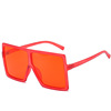 Trend glasses, fashionable multicoloured sunglasses, European style, plus size