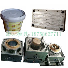 塑料包装油漆桶模具 出口模具10升涂料桶模具 塑胶漆桶模具图片