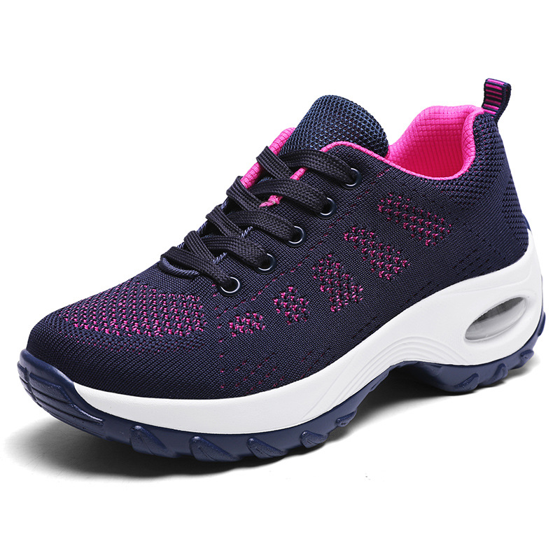 Zapatos de baile de fondo suave adulto de las mujeres transpirable malla zapatos de baile fantasma Baile Especial zapatos de fitness running Sneaker