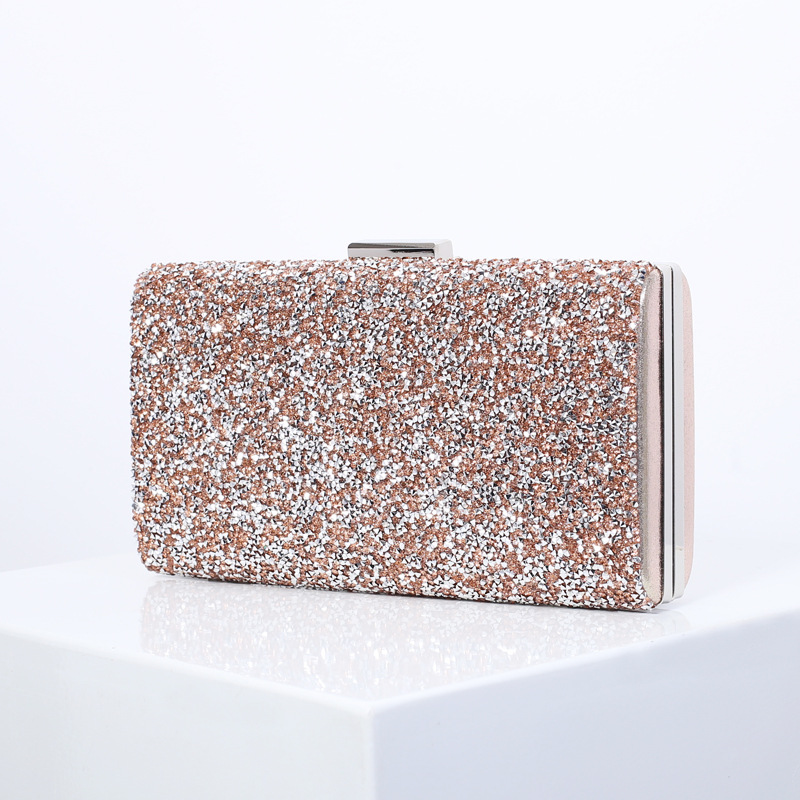 Cross-border rhinestone pu bolso de noche bolsa de embrague socialite fiesta banquete bolso de la boda europea y americana noche desgaste caja dura crossbody bolso de las mujeres
