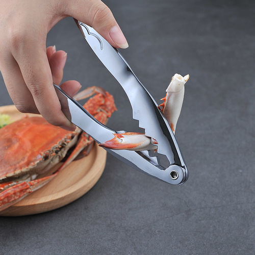 Eating Crab Tools Household Crab Set Stainless Steel Crab Pincers Crab Needle Crab Opener Crab Scissors Crab Set for Hairy Crabs