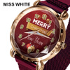 Christmas trend small bell, magnetic universal watch for leisure