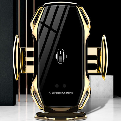 New Smart Infrared Sensor Car Wireless Charger Magic Clip A5 Wireless Fast Charging Charger Car Phone Stand