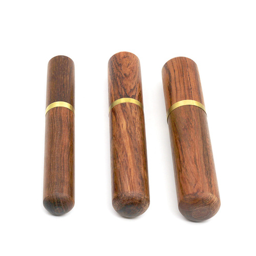 Brazilian rosewood cigar tube moisturizing Cuban cigar moisturizing tube handmade cigar accessories solid wood cigar box portable