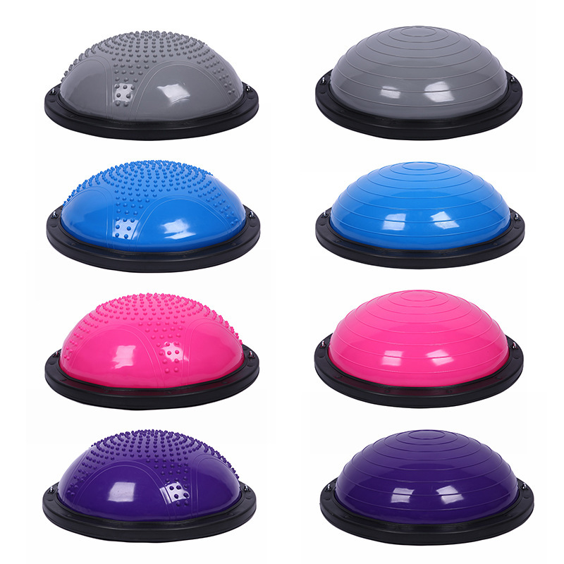 Factory Direct Sales Balance Training Hemisphere Yoga Ball Hemisphere Yoga Ball Hemisphere Yoga Ball Fat Reduction Butt Lift