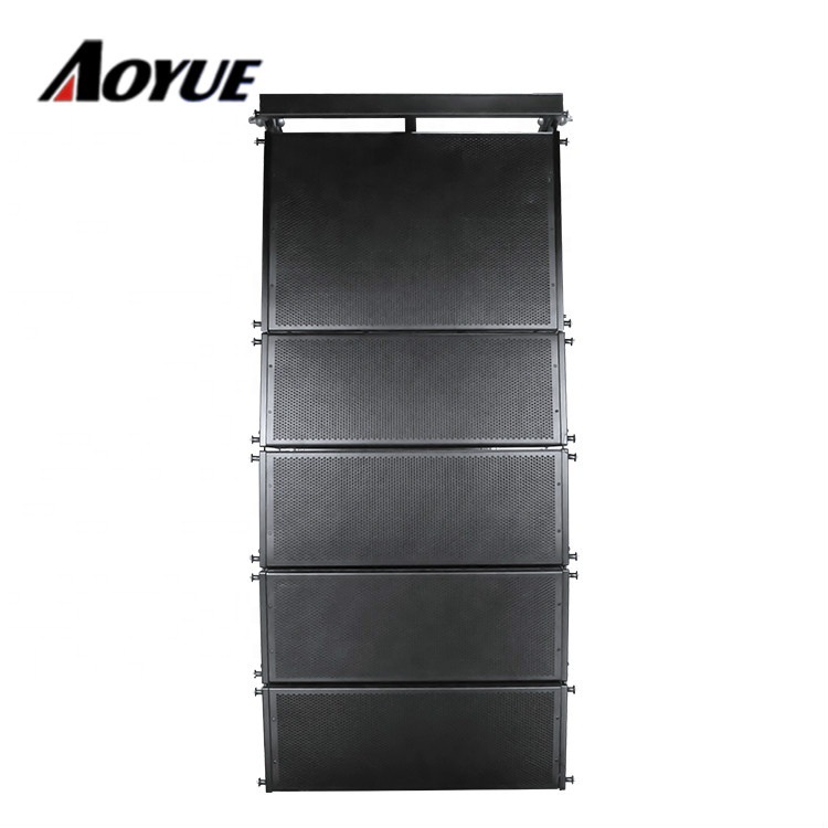 Directo de fábrica gran rendimiento al aire libre profesional line array altavoz remoto doble 10-inch line array audio traje