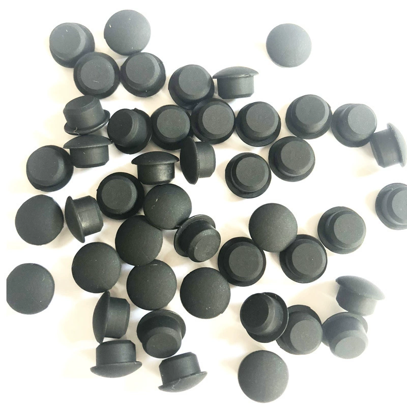 Поставка 7-миллиметровой силиконовой заглушки Резиновая заглушка T-типа Силиконовая заглушка Противоскользящий резиновый винт с заглушкой