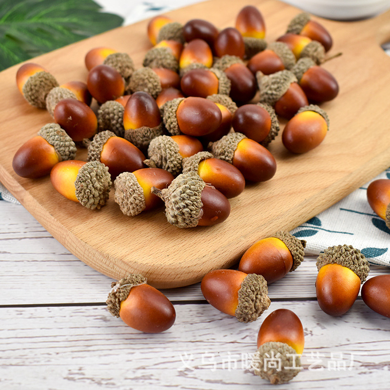 Simulation large Acorn Acorn nut upgrade ACORN foam ACORN DIY Christmas Thanksgiving decoration accessories Simulation large Acorn Acorn nut upgrade ACORN foam ACORN DIY Christmas Thanksgiving decoration accessories