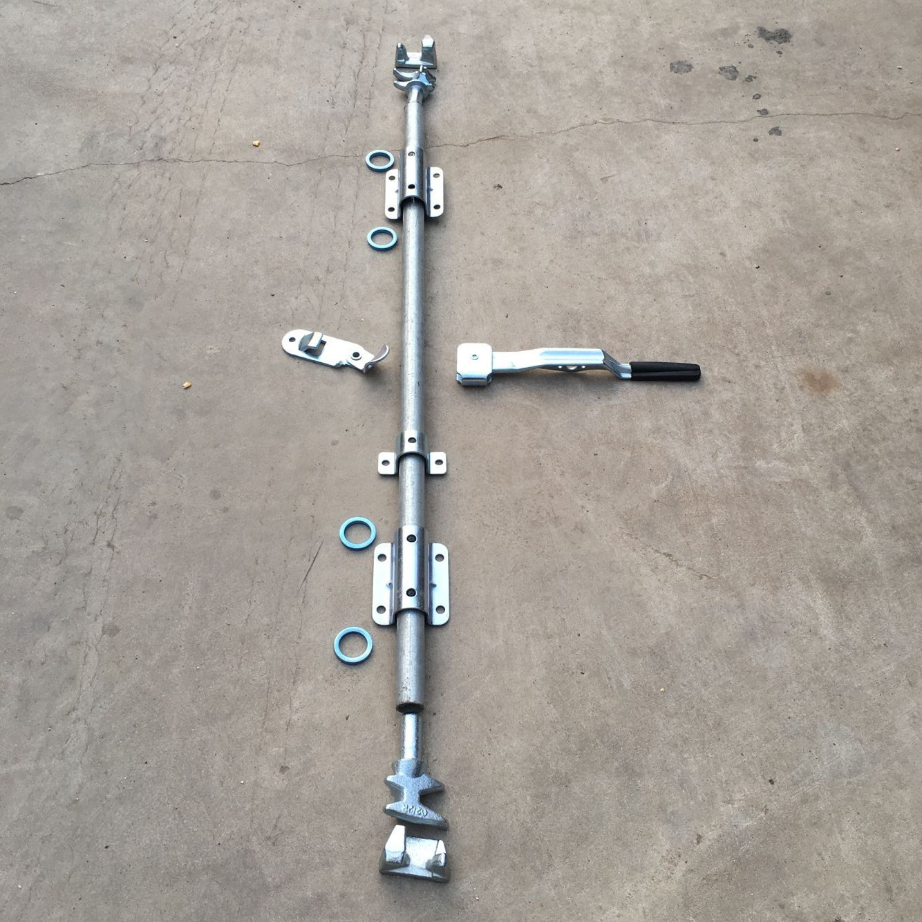 1寸 6分 4分 厢式货车车厢门锁具 挂车侧车门锁具 集装箱锁具配件