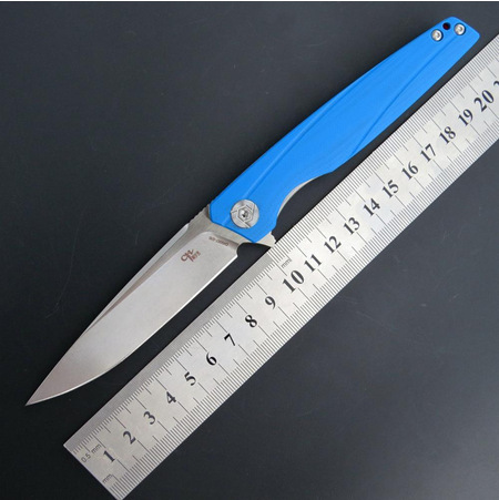 Nueva CH3007 plegable cuchillo de acero D2 + G10 mango de bolsillo cuchillo de caza que acampa cuchillo de fruta al aire libre EDC herramienta