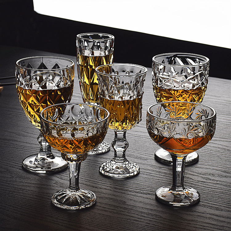 Glass wineglass
