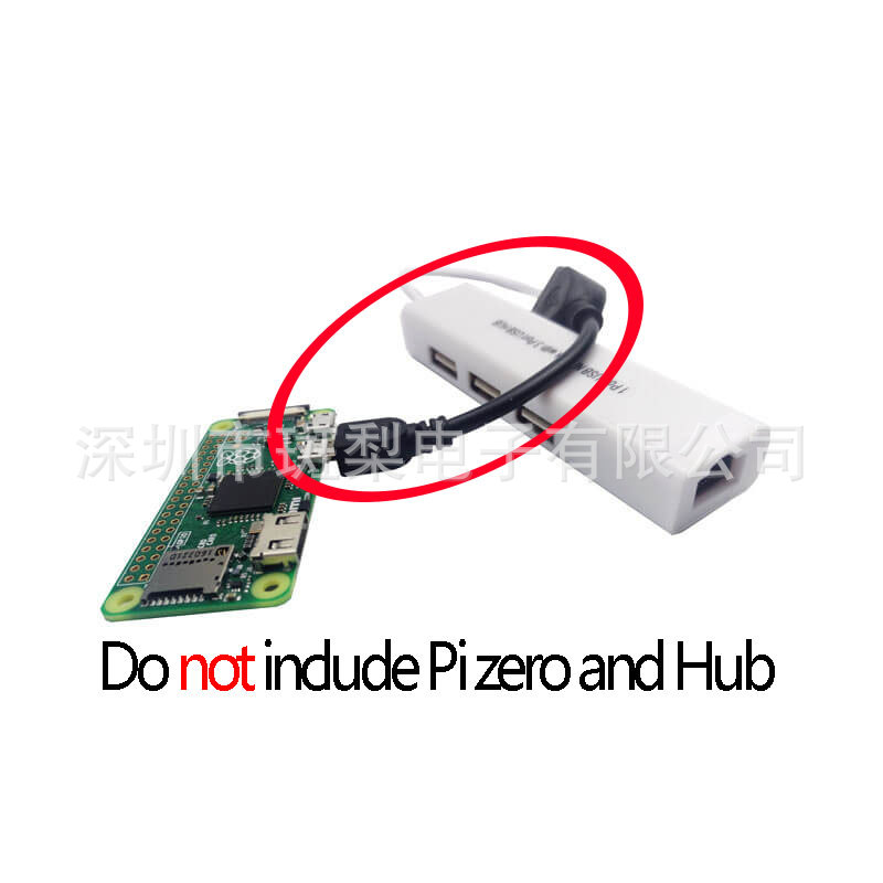树莓派0 Raspberry Pi ZeroW Pi0 Micro USB转USB母头OTG线