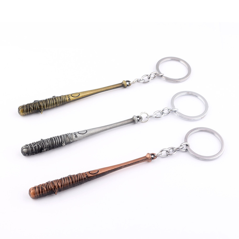 Film and Television Peripherals, Walking the Meat, Baseball Bat Keychain, Neigen Luciel Stick Alloy Pendant