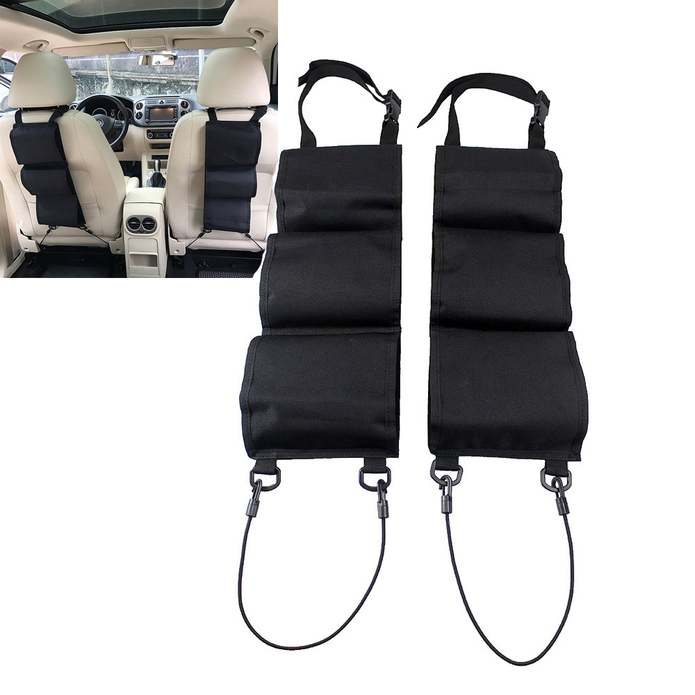 Outdoor Professional Shooting Sports Hanging Bag Tactical Accessory Bag Car Seat Back Long Bag Invisible Cover