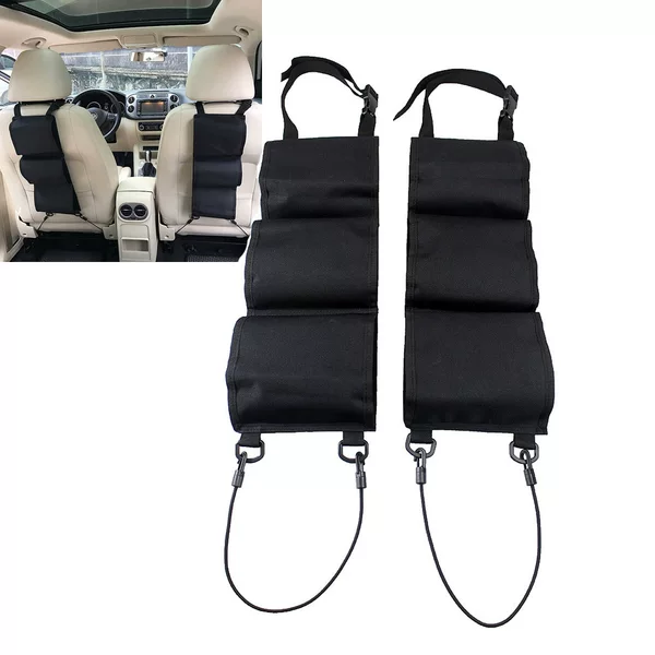 Outdoor Professional Shooting Sports Hanging Bag Tactical Accessory Bag Car Seat Back Long Bag Invisible Cover