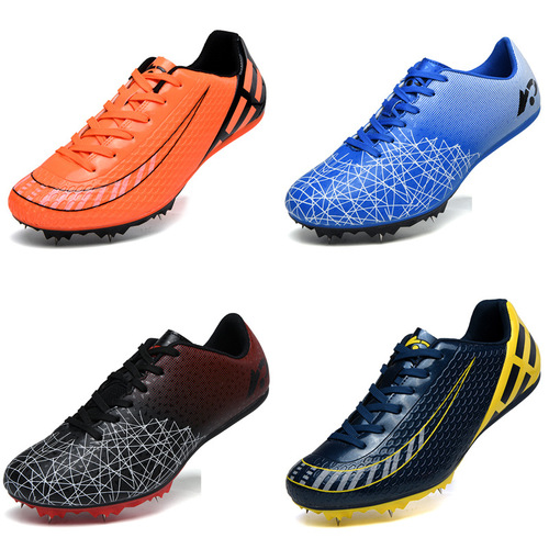 Beautiful bird track and field spikes for men and women high school entrance examination running shoes competition training shoes high jump long jump spike shoes wholesale