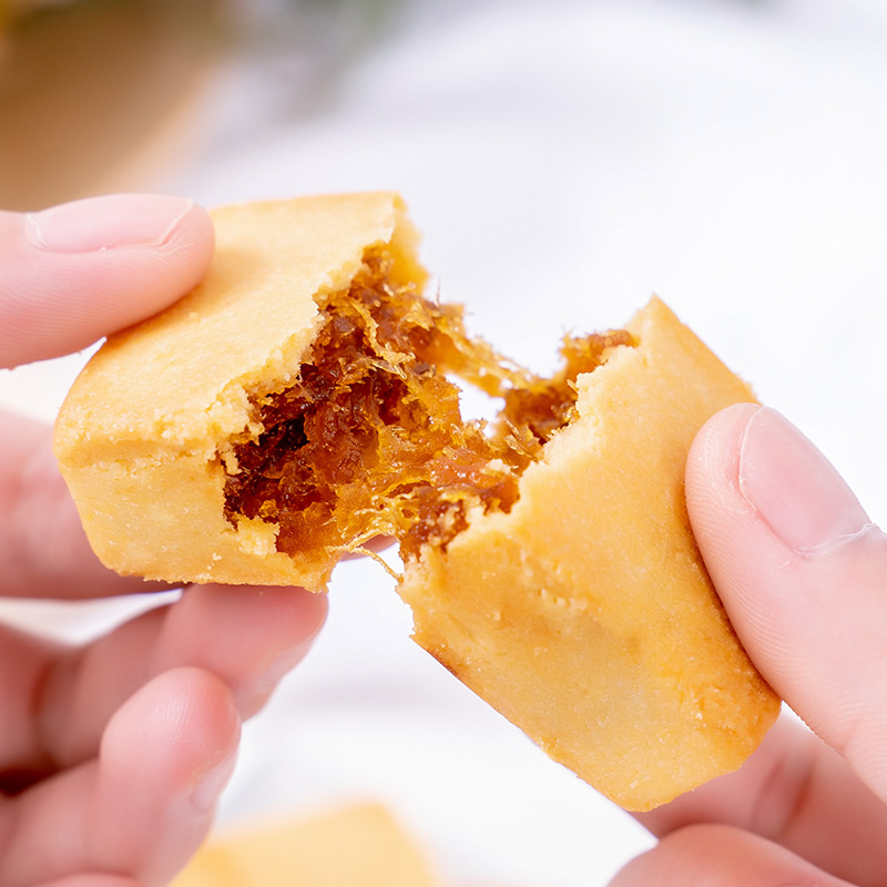 凤梨酥 台湾风味咸蛋 黄土凤梨酥 黑凤梨酥 手礼礼盒可批发