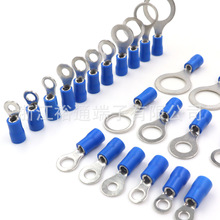 【RV系列】2-3/4/5/6/8/10/12圆形预绝缘冷压端子环形16-14 AWG