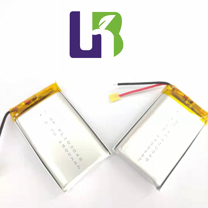 103048大容量3.7v锂电池1500mAh聚合物美容仪电池批发高容量