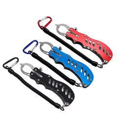 Anti-rust tip fish control device stainless steel fish control pliers finger plate fish mouth pliers Luya fish mouth pick up fish catching pliers
