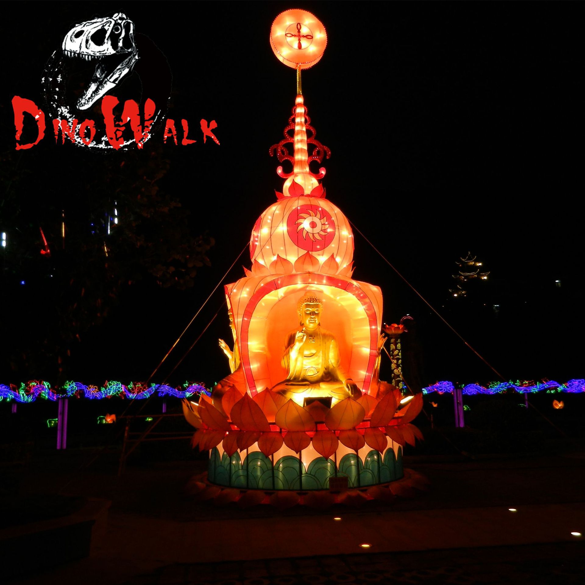 大型自贡厂家灯会灯展灯光节 彩车彩船国庆元旦中秋节日特色|ru