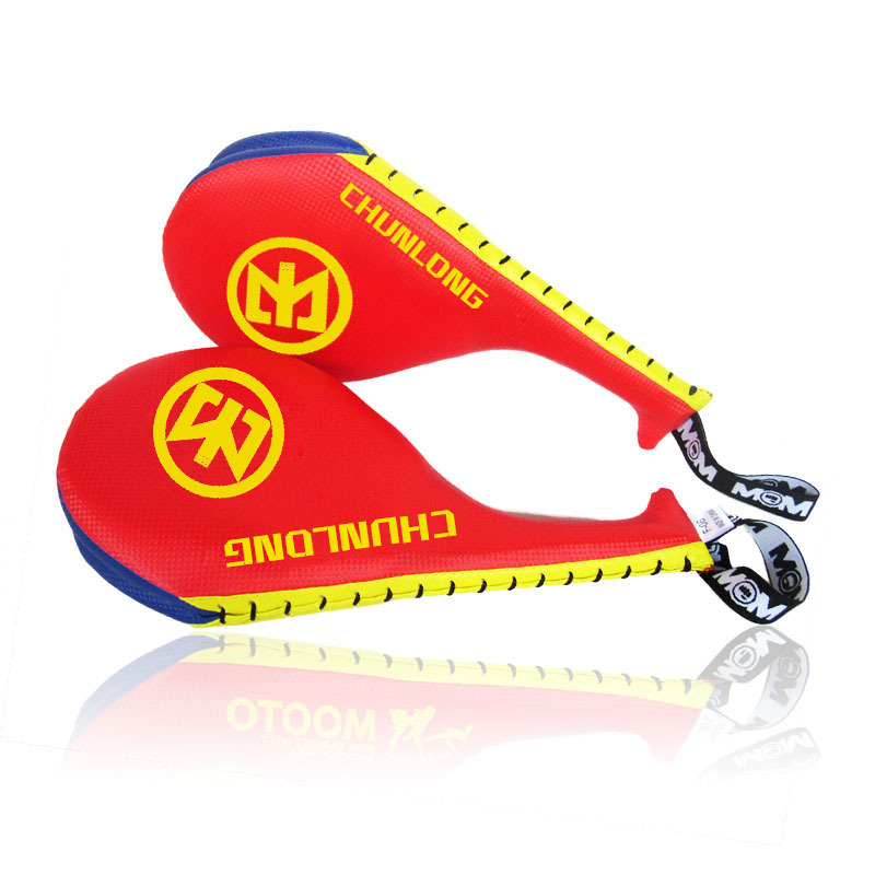 Chunlong niños taekwondo objetivo del pie equipo de entrenamiento pie kick target pierna de pollo Target Hall mango boxeo Target