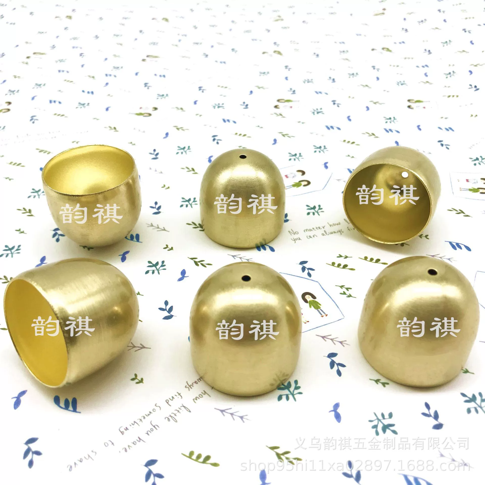 Аксессуары для ветряных колокольчиков ручной работы, 28 мм, из сплава, в форме чашки, металлический колокольчик, от производителя.