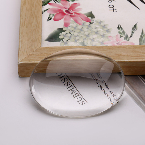 Creative glass fridge magnet