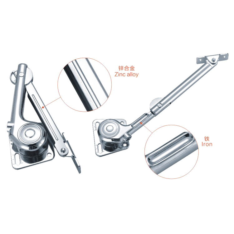 Puerta del Gabinete de estilo japonés barra de soporte hidráulico parada libre Barra de soporte de amortiguación hidráulica parada libre soporte mecánico