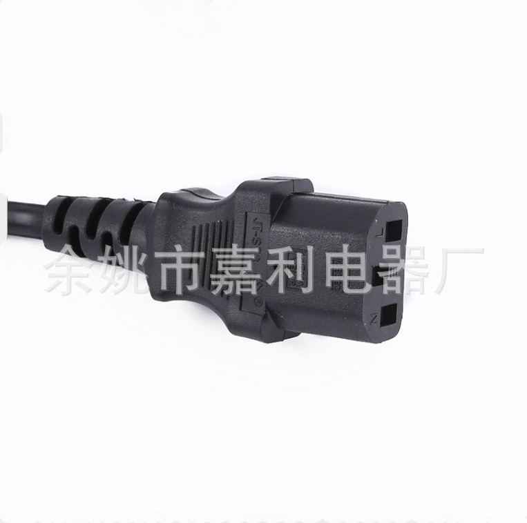 Трехкомпонентный комплект IEC320 C13-C14 шнур питания с вилкой и розеткой, удлинительный кабель