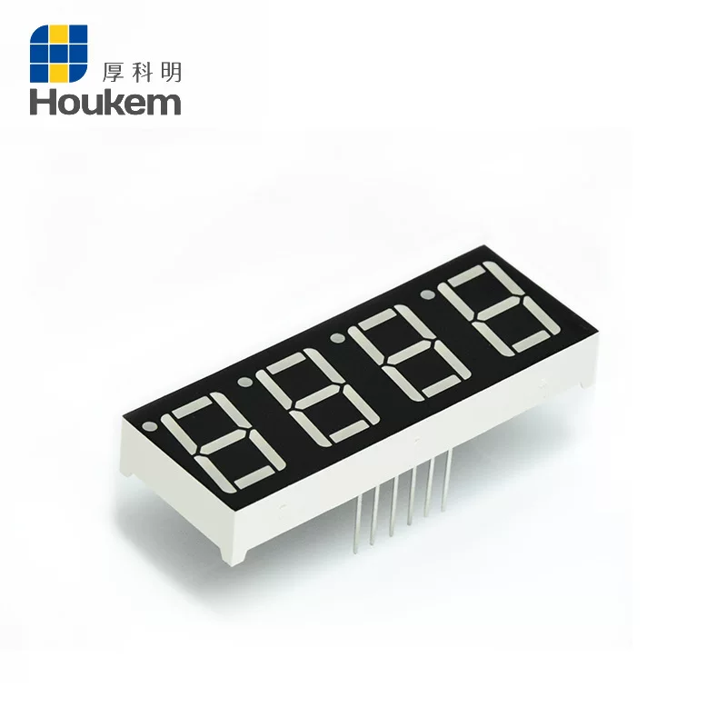 LED цифровая трубка белый свет цифровая трубка 0.52-дюйм четыре общие инь и ян инь