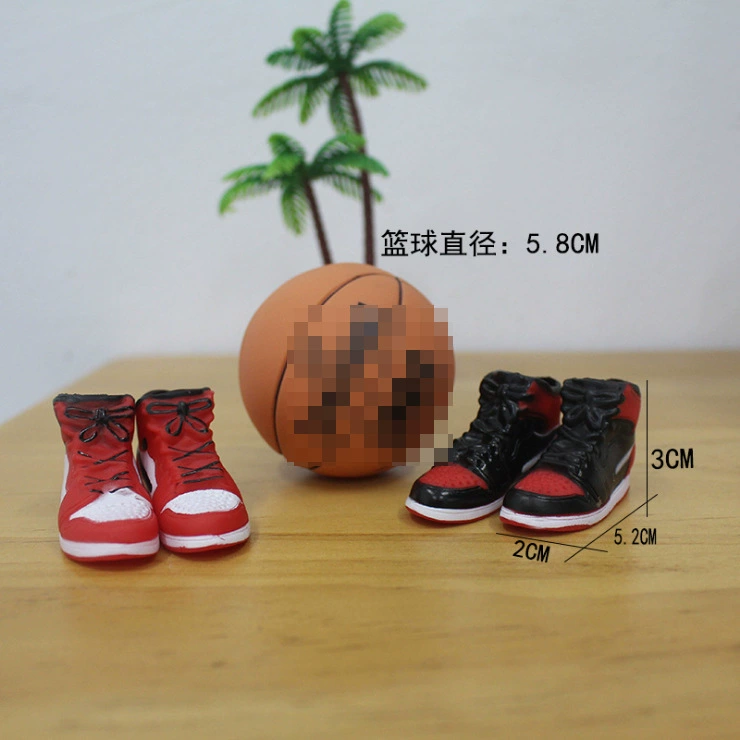 Прямые украшения для торта с фабрики Синие туфли Баскетбол Мужская Божья Тема дня рождения Сцена украшения дня рождения