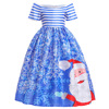 Christmas dress for princess, Amazon, with snowflakes, for performances