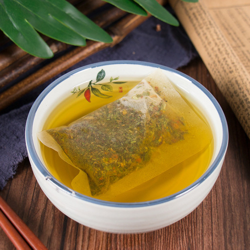 Fat Sea, Chrysanthemum, Luohan Fruit, Persimmon & Pear Herbal Tea—Non-Mist, Cough-Relieving, Air-Purifying Herbal Tea in Convenient Tea Bags, Offered as OEM/ODM Services