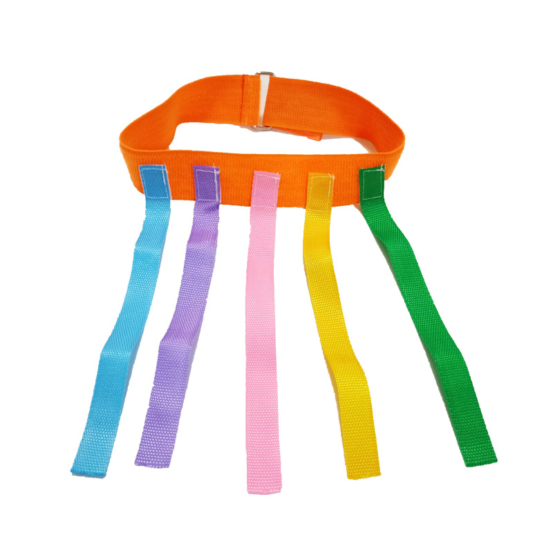 Tail tirando kindergarten chaleco cinturón cola tirando juego de deportes al aire libre equipo de entrenamiento sensorial cola captura de juguete