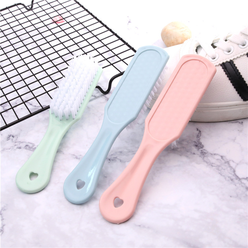 Plastic small shoe brush shoe cleaning brush plain soft hair shoe washing brush laundry brush multi-functional home brush wholesale Plastic small shoe brush shoe cleaning brush plain soft hair shoe washing brush laundry brush multi-functional home brush wholesale