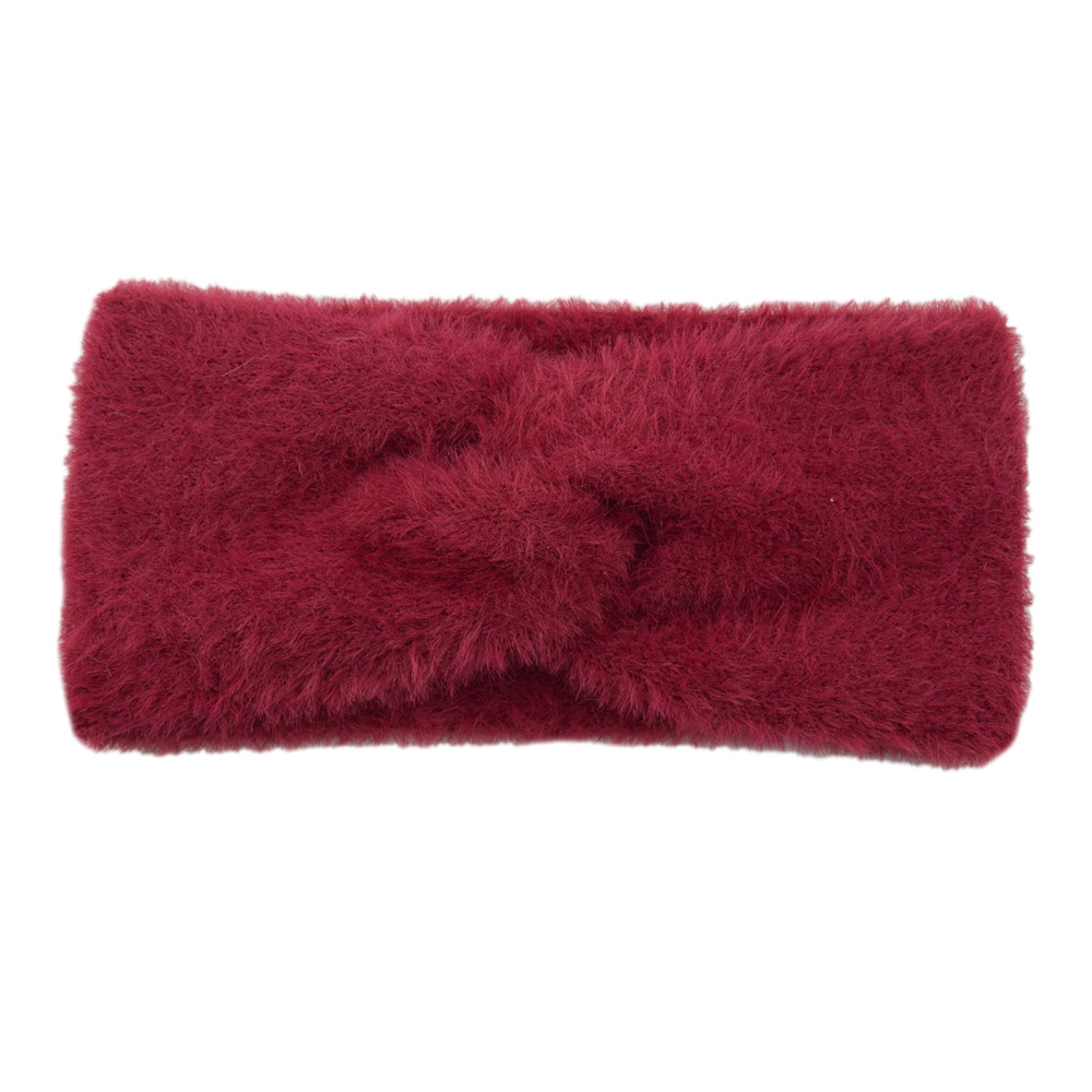 Knitted brand keep warm headband