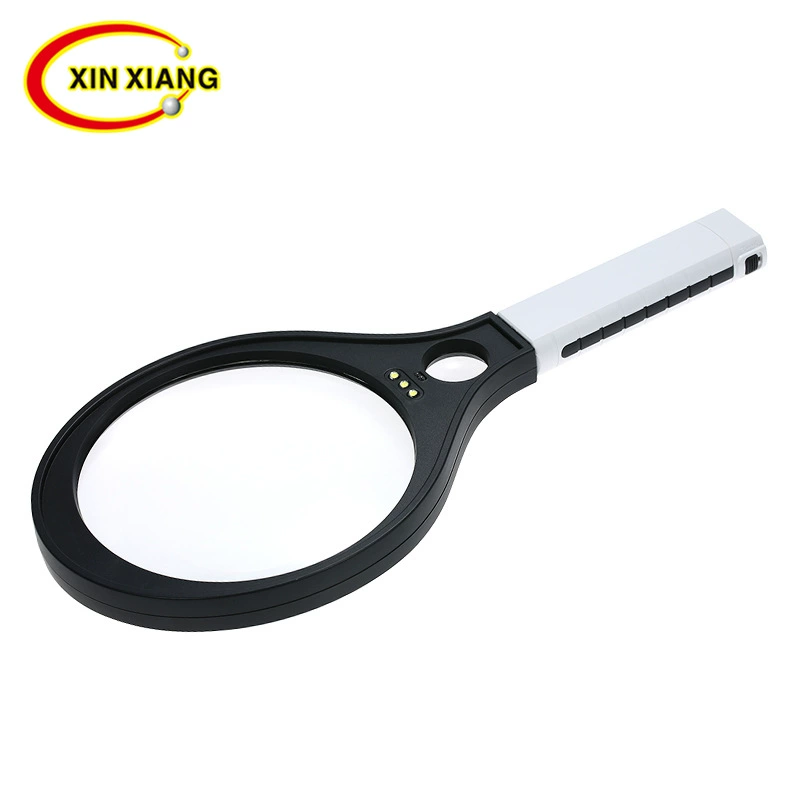 138 мм большая ракетка со светодиодным детектором денег для пожилых людей портативная большая Лупа портативная HD практичная