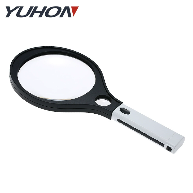 УФ-детектор валют со светодиодной подсветкой портативное большое увеличительное стекло для пожилых людей и пожилых людей для чтения портативный HD практичный
