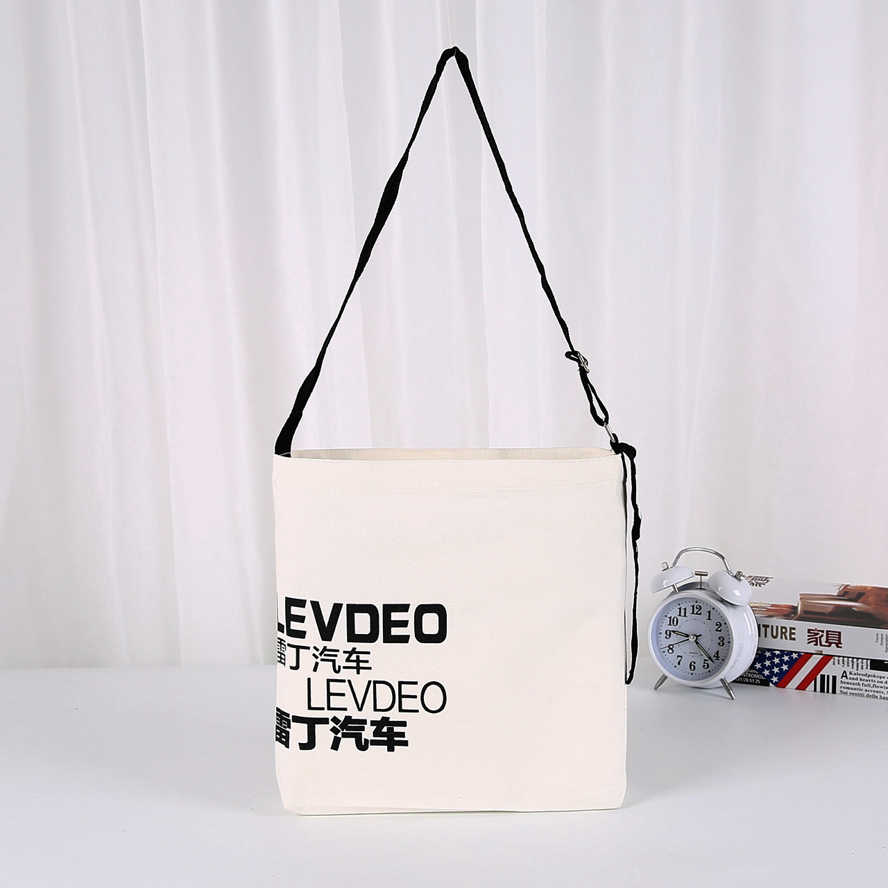 手提棉布袋定 做女生创意单肩帆布包广告宣传帆布袋定 制加印logo