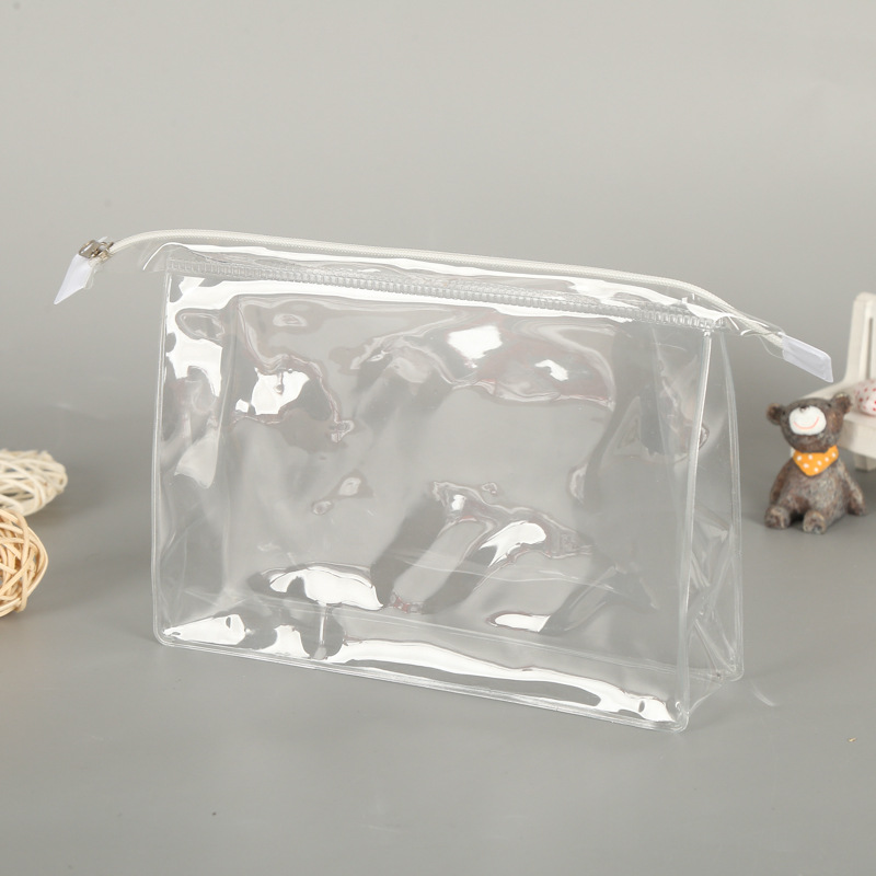 厂家预定pvc拉链袋磨砂立体pvc袋塑料EVA化妆品收纳包立体磨砂