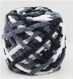 28 black and white gray section dye