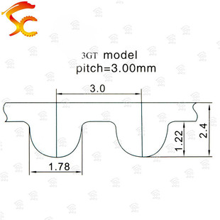 ԭ�b�M�� �|�����CUNITTA���zͬ����3GT 462 10MM ͬ���� �]�h��