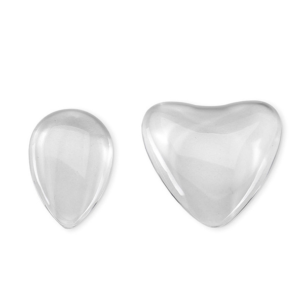 Glass creative accessory drop-shaped handmade