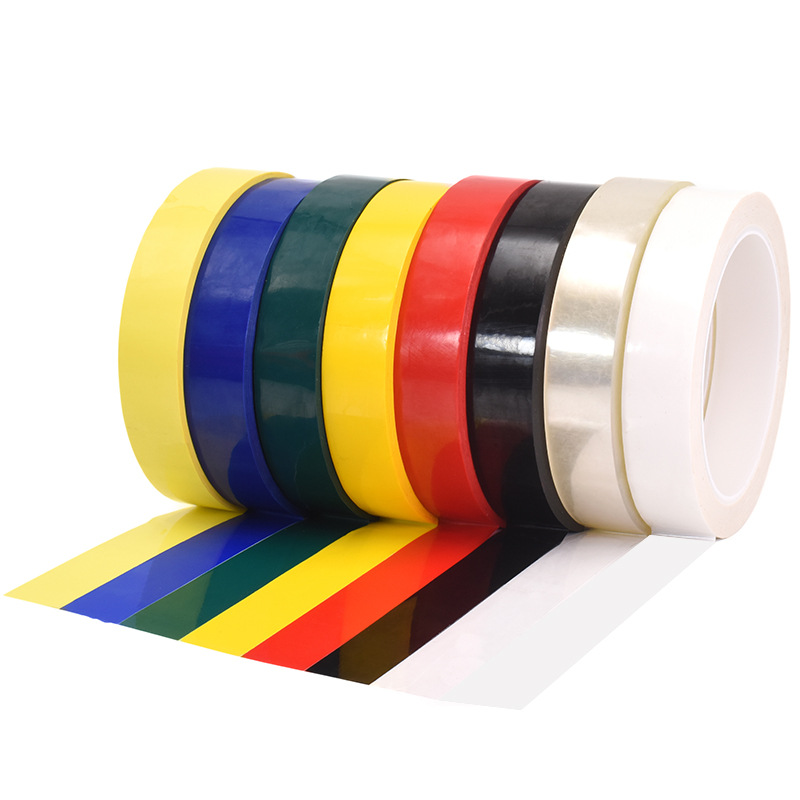 Cinta de posicionamiento 5S 6s línea de marcado de escritorio color rojo amarillo azul verde pizarra negra tabla distinción etiqueta pegamento de posicionamiento